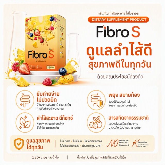 ข้อมูลสินค้า Fibro S
